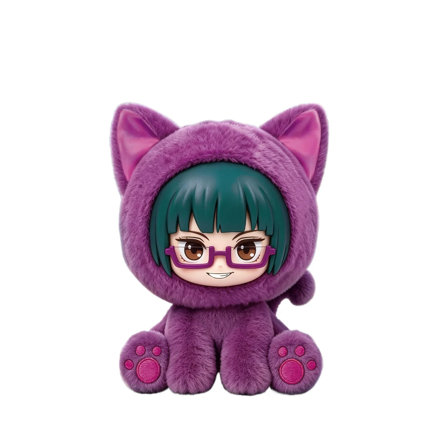 Neue Original EAKI Jujutsu Kaisen Katzen-Sitzparty-Serie Blindbox Anime-Charakterpuppen-Sammlung Feiertagsgeschenke Auf Lager