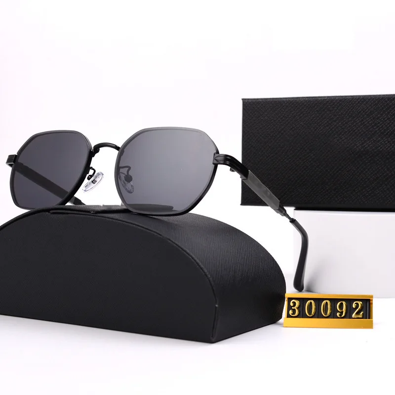 

New Sunglasses Fashion Metal Trendy Polygonal Small Frame Men's and Women's Sunglasses Driving Retro