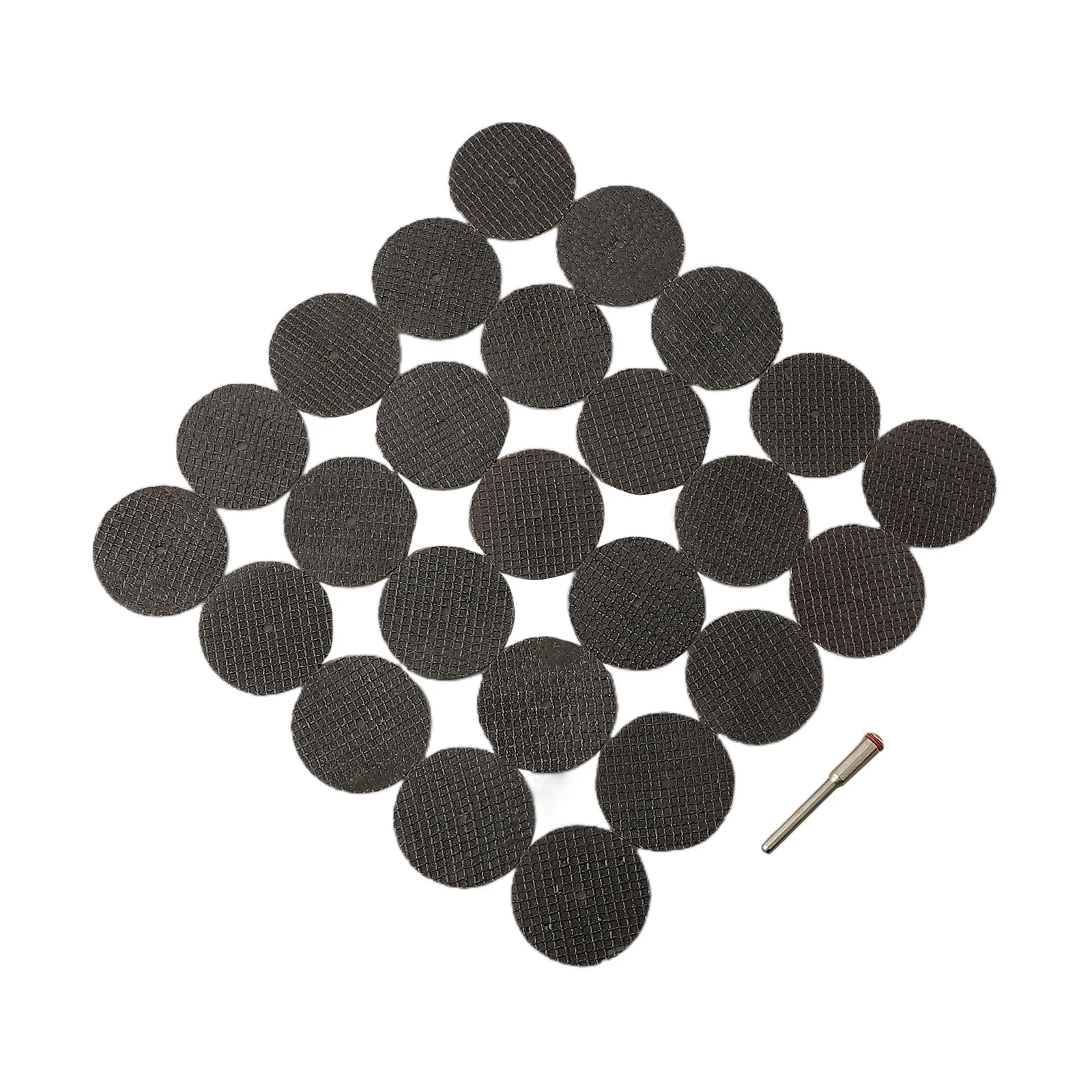 Disc Grinding Wheels Mandrel Resin Rotary Tool Wheel Disc 1/8 Inch 26pcs/set Black Cut Off Wheel Cutting Wheel