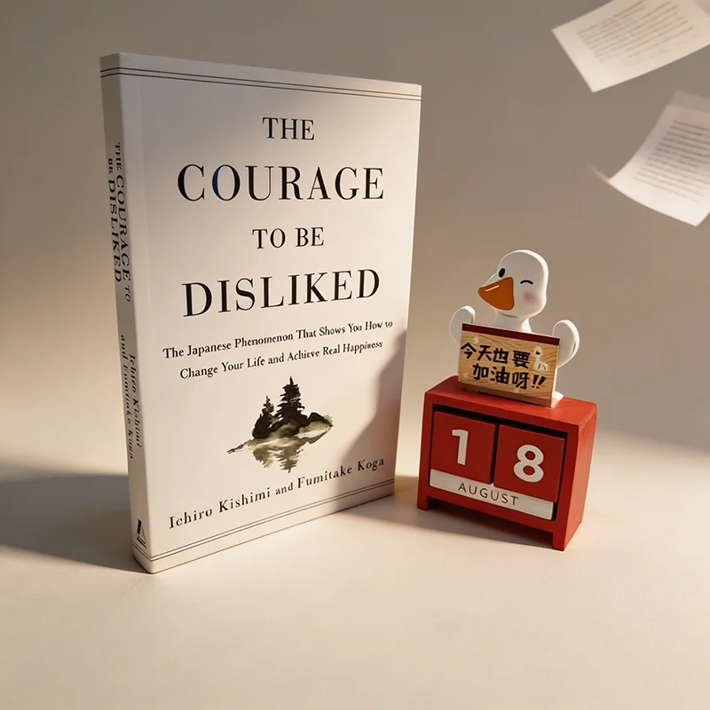 The Courage To Be Disliked How To Free Yourself Change Your Life and Achieve Real Happiness Paperback English Book