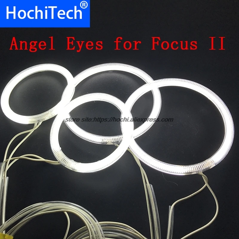 

HochiTech для Ford Focus II Mk2 2004 2005 2006 2007 2008, отличный комплект CCFL Angel Eyes, ультра яркая подсветка фар