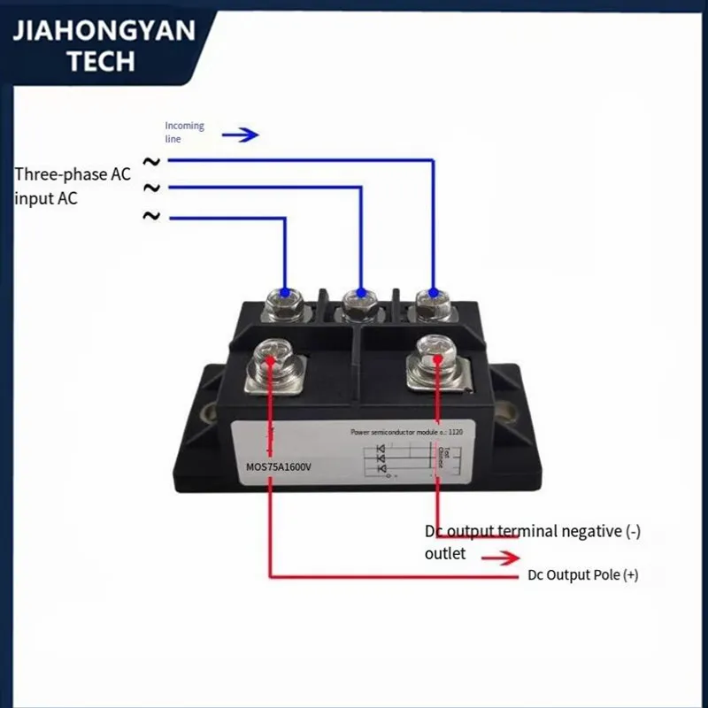 Welding machine rectifier bridge MDS50A1400V 30A40A75A100A1200V1400V1600V2000Vthree-phase module inverter dedicated 75A-16