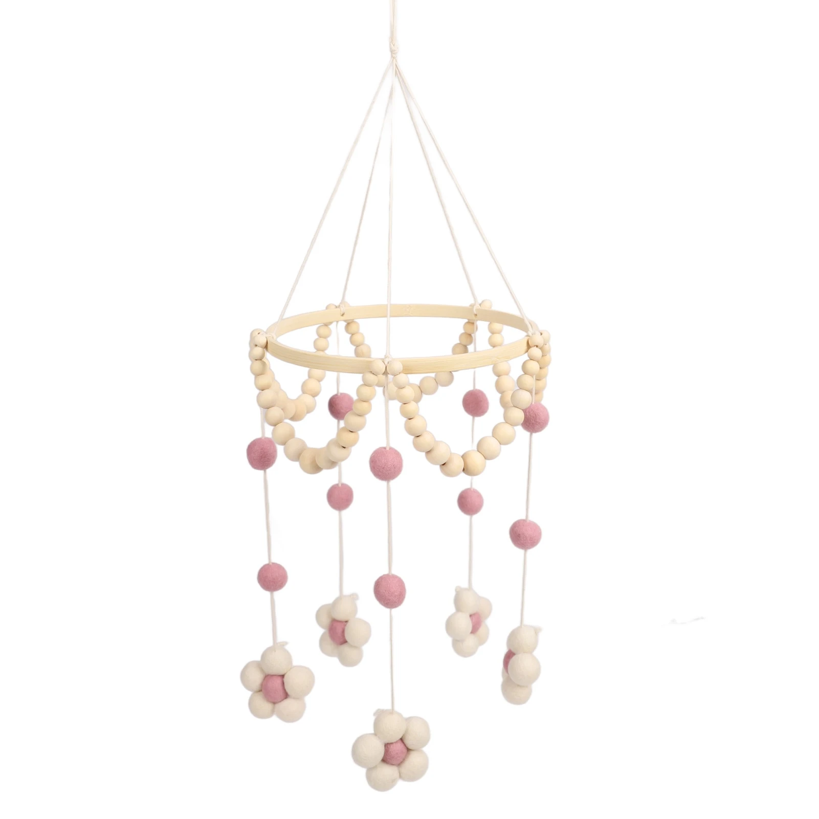 Baby Hanging Mobile Promote Sleep Safe Nursery Decoration Bed Bell Pendant for Newborn Infants