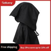A59E-1Pc Death Cloak Hooded Cape Hat Cowl Hood Scarf Neck Costume Cape Hat For Halloween Party