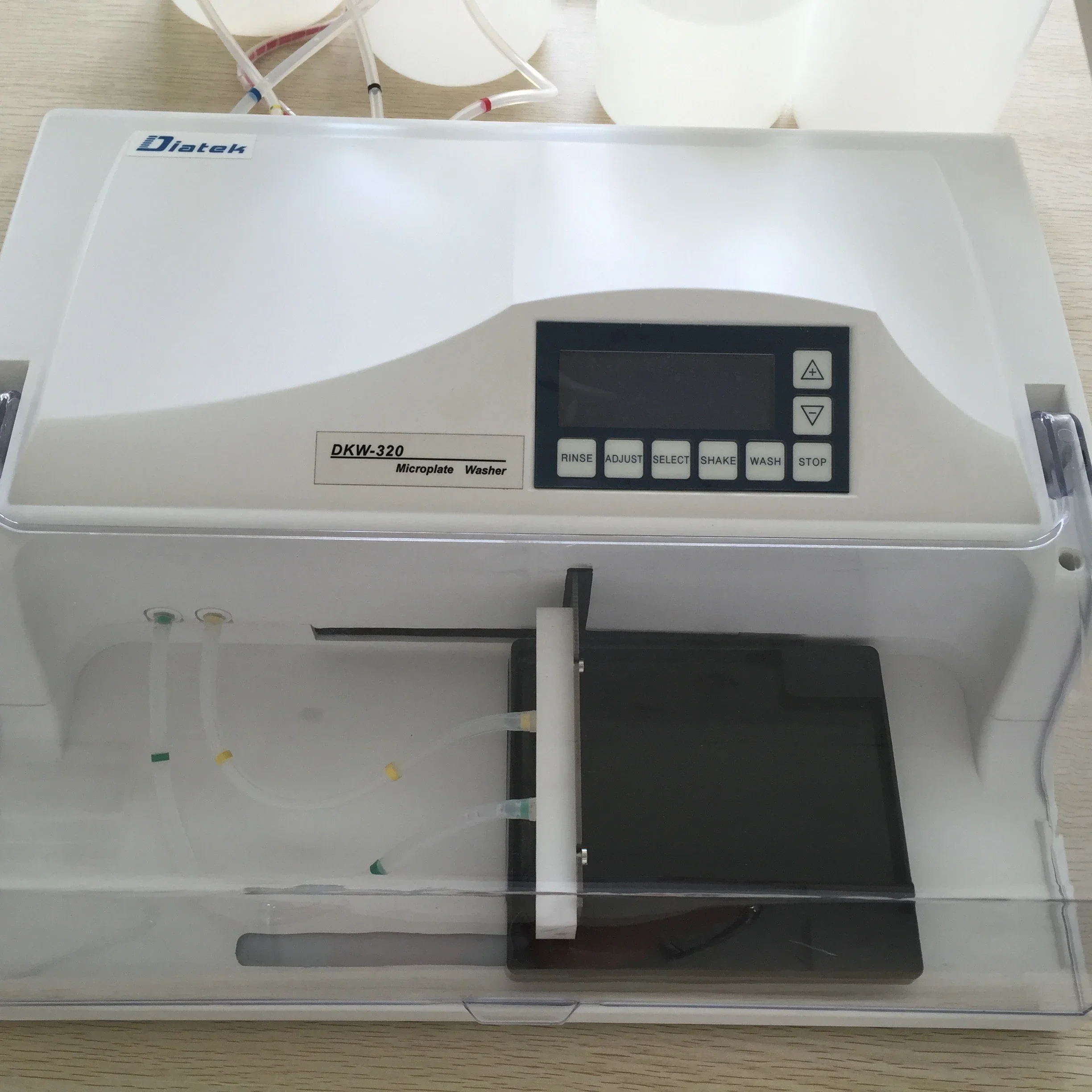

china factory price 48/96 well plate elisa washing machine Elisa Microplate Washer price