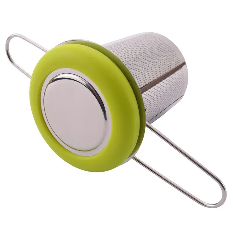 Tea Infuser Stainless Steel Tea Strainer Folding Handle Tea Filter Extra Fine Mesh Strainer Brewing Basket Top-Rated
