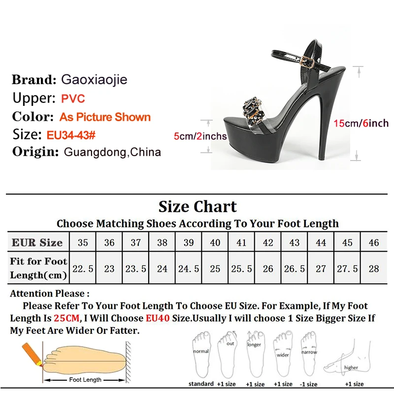 Shiny Big Diamond Wedding High Heels Summer Model T Show Sandals Rose Red 5CM Platform 15CM Women Shoes Fetish Stripper Shoes