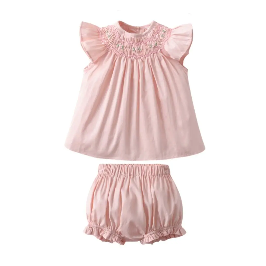 set-di-abbigliamento-per-bambine-2026-eid-ramadan-top-senza-maniche-con-ricamo-floreale-e-collo-tondo-pantaloncini-casual-2-pezzi-completo-smock-per-bambine