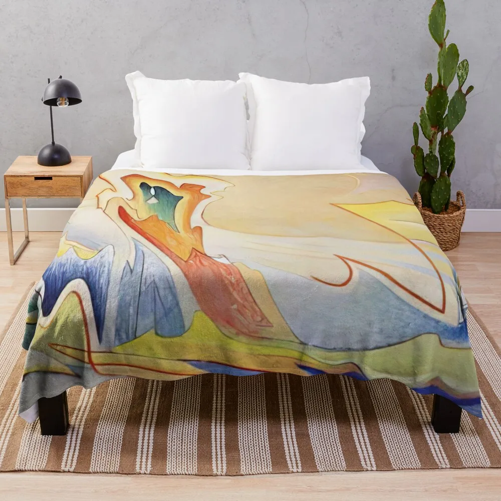 Lawren Harris Throw Blanket Luxury Throw Thermals For Travel Blankets