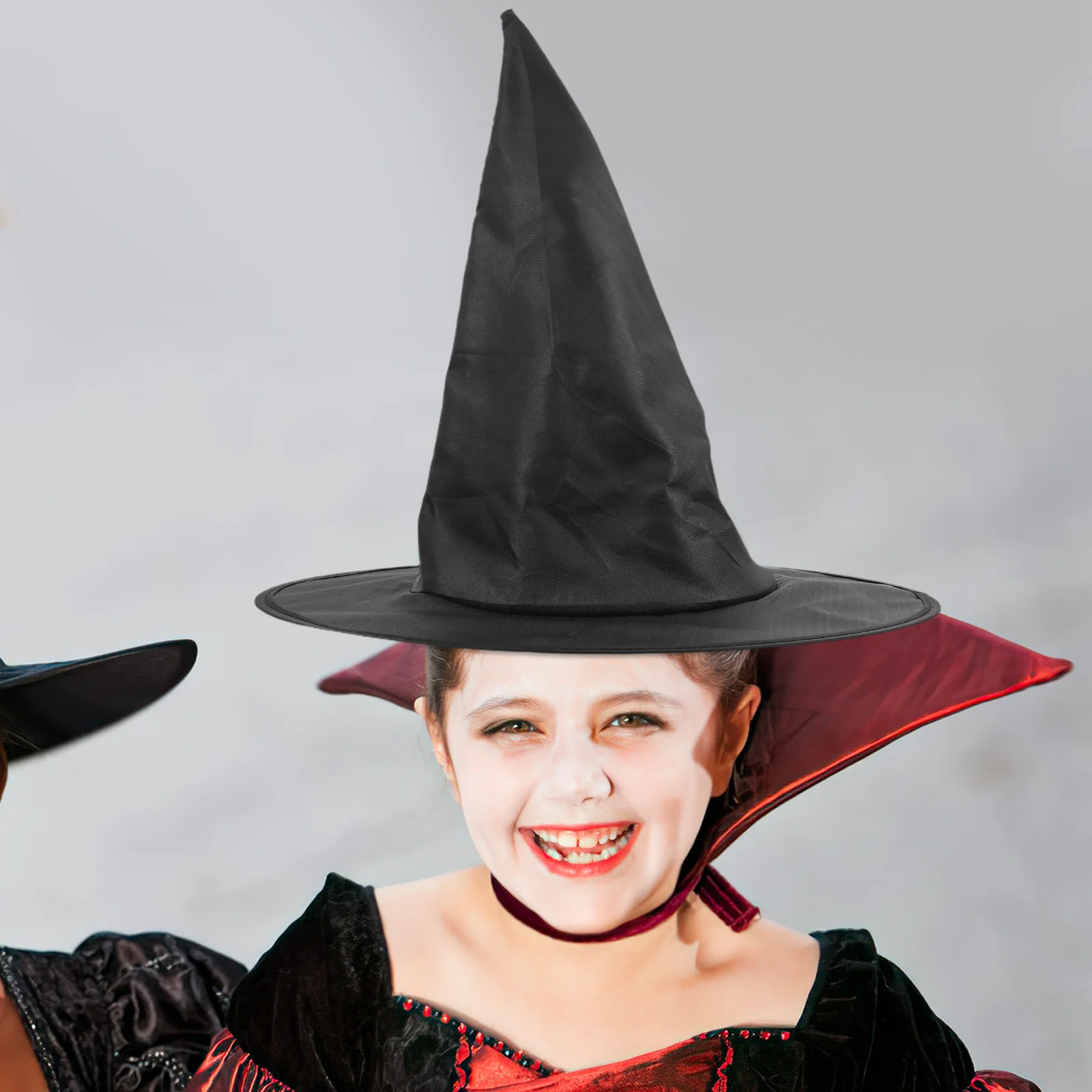 Chapeaux de sorcière d'halloween en tissu Oxford, 12 pièces, accessoires de Costume légers et durables, fournitures de fête, coiffure décorative de sorcière, Cosplay