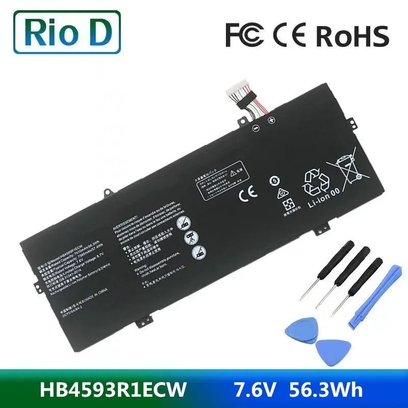 

HB4593R1ECW Аккумулятор для Huawei Matebook 14 "X Pro KPL-W00 KLV-W29C WFH9L WX9 MACH-W29C W19C W29B "GRADE A" KLVL-WFE9 KLVC-WAH9L