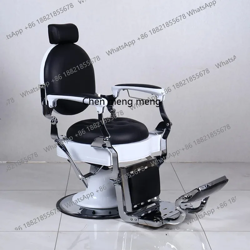 A17 High-end barber shop oil head chair hair salon special modern hair cutting lift chair hair salon chair