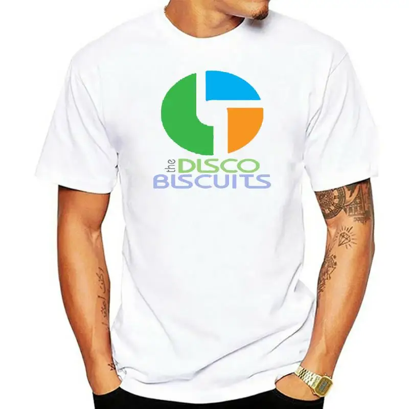 The Disco Biscuits Jam Band Logo Men's Black T-Shirt Size S To 3XL