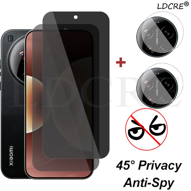 For Xiaomi 17 Ultra Privacy screen protector Glass For Xiaomi 17 Ultra 5G Tempered glass Camera Lens Film For Xiaomi 17 Ultra 5G