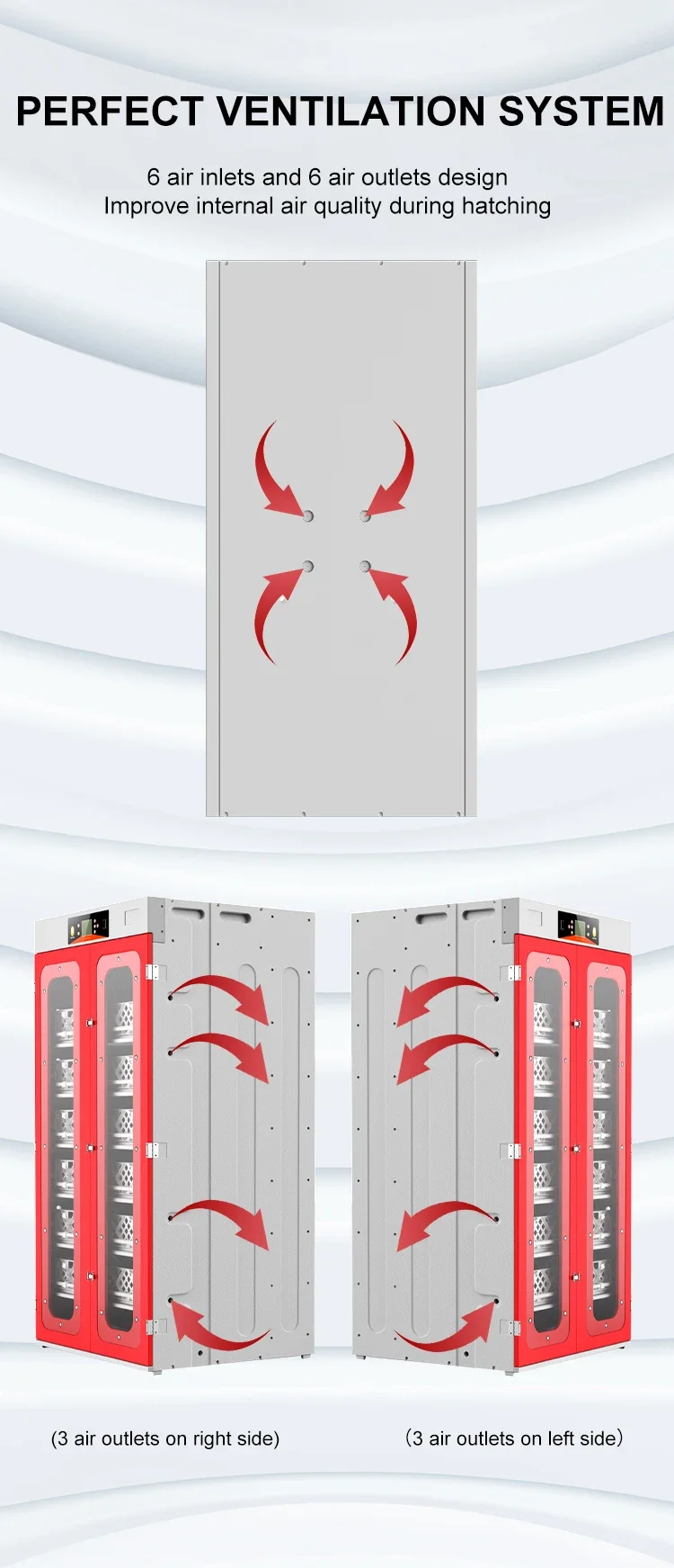 HHD WONEGG 2000 بيضة أوتوماتيكية بالكامل نوع الأسطوانة الذكية البيض حاضنة تحكم آلة التفريخ