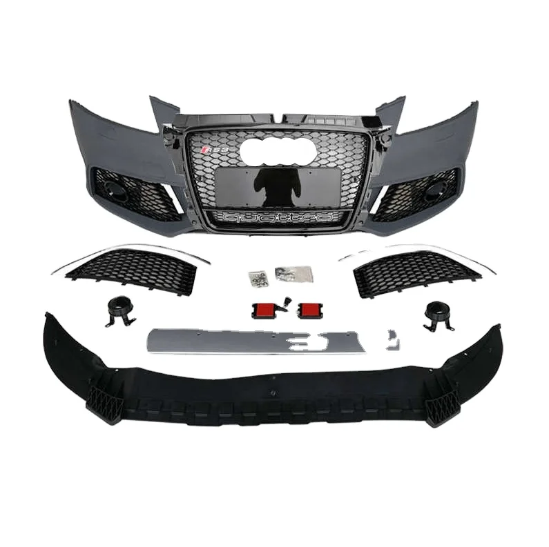 

A3 or S3 8P Front Bumper with Grill For Audi A3 S3 8P facelift RS3 style BodyKit for Audi bumper 2009 -2013