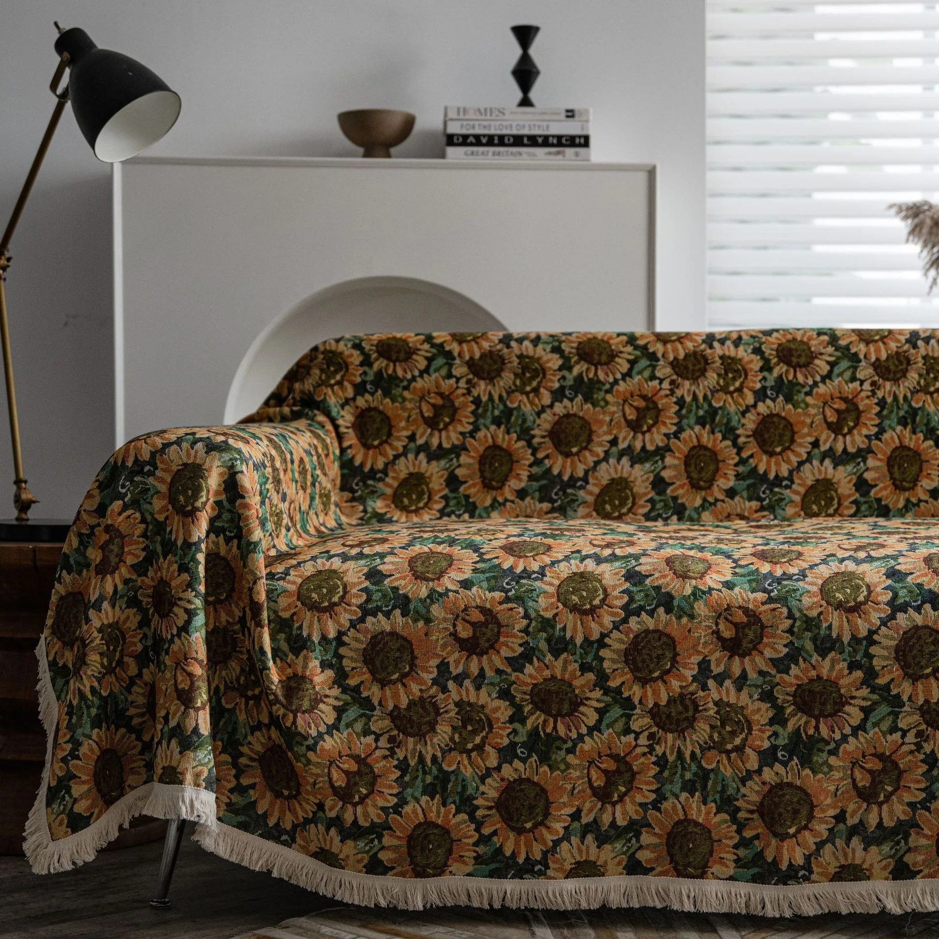 Van Gogh Botanical Floral Sofa Cover Elastic Slipcover Couch Cover Fundas de Sofa for livingroom