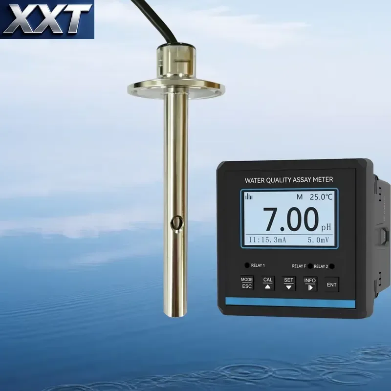 XXT High Precision Fast Response IP68 Waterproof pH Meters Stainless Steel EC Sensor for Pure Water Sewage Treatment OEM