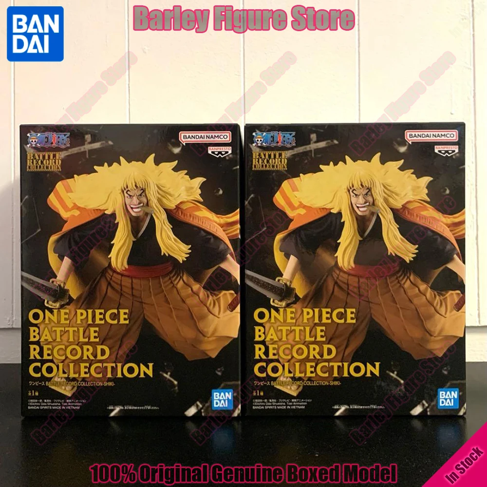 

Original Banpresto ONE PIECE BATTLE RECORD COLLECTION Shiki the Golden Lion 16cm Anime Figure Collectible Gift 2026 New In Stock
