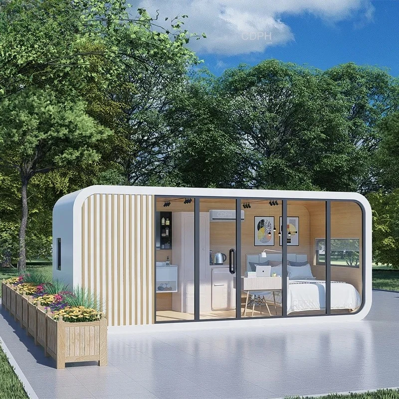 20ft 40ft منزل فاخر جاهز وحدات جاهزة المنازل الصغيرة الحاويات أبل المقصورة فندق Casas بيوت الجاهزة للبيع