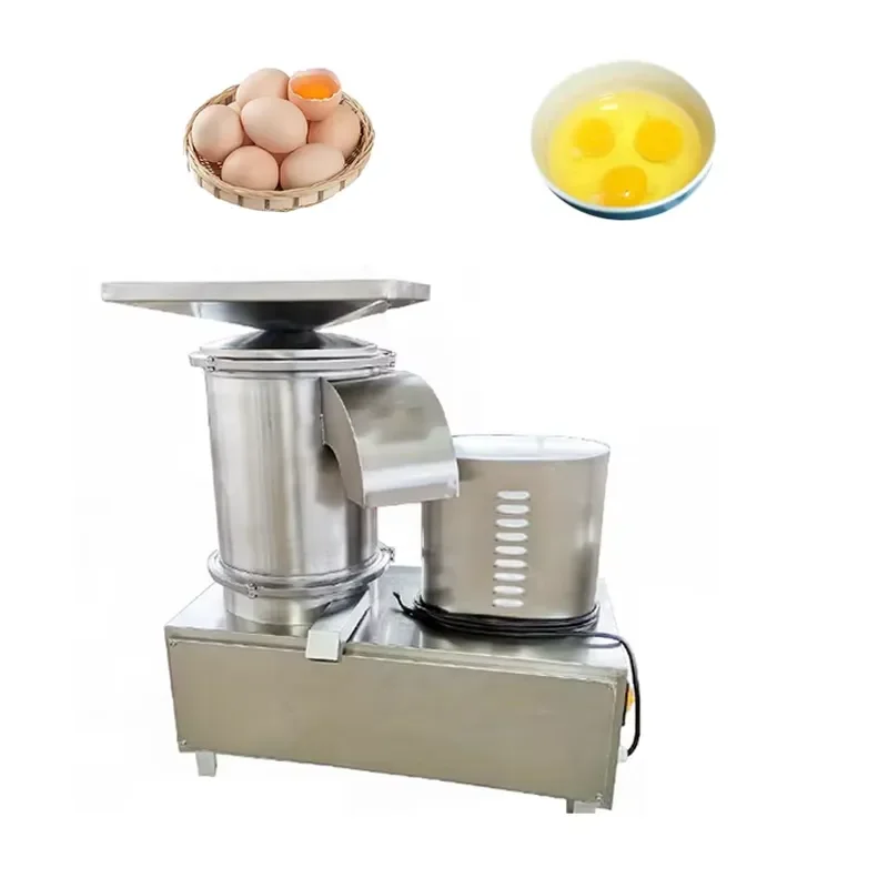 for QDMECH Commercial Automatic Centrifugal Egg Beater Whole Egg Liquid Crusher Duck Egg Food Processor Equipment