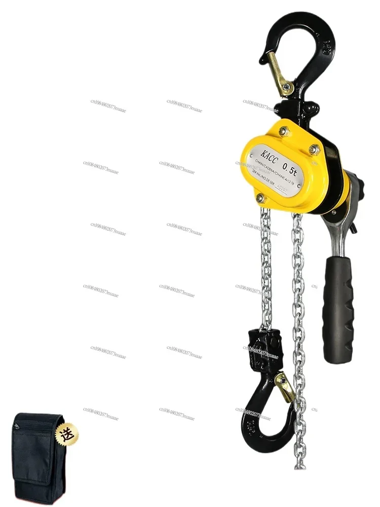 

Mini Hand Lever Hoist Hand Lever Guide Chain Ultra-Small Chain 0.25T/0.5T/0.75 T Hoist Crane