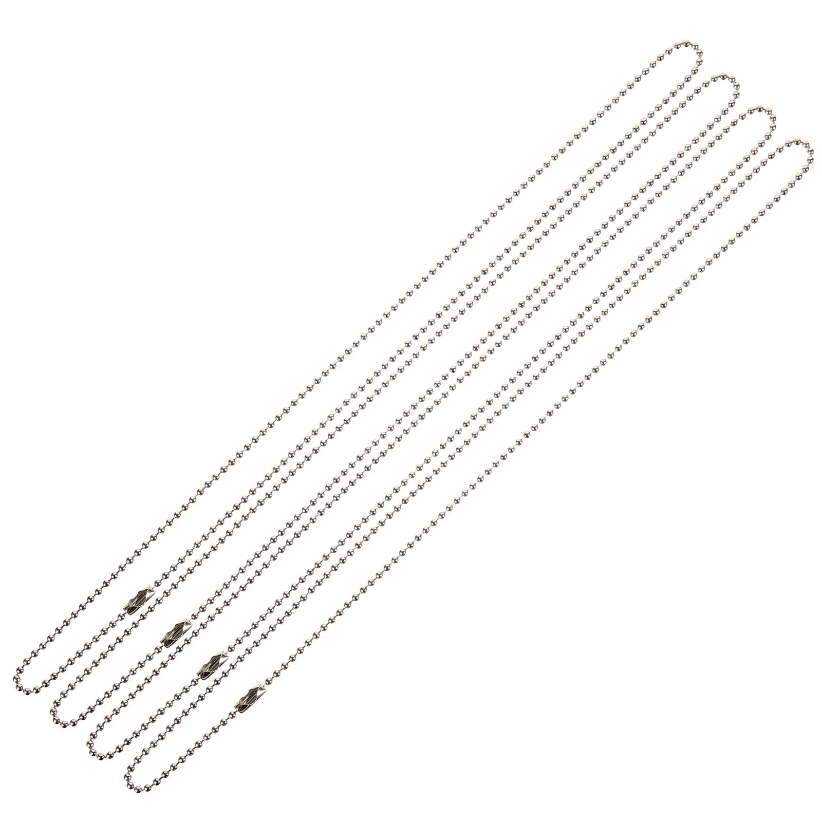 4 قطعة التيتانيوم الصلب حبة سلاسل قوي مستلزمات صناعة المجوهرات قلادة سوار الحرف سلسلة عدة حبة سلاسل سلسلة مجوهرات #3