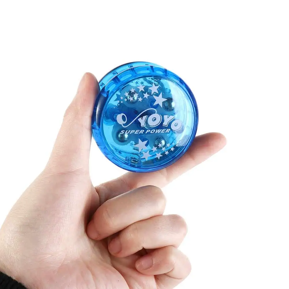 Entertainment High-speed Yoyo Ball Luminous LED Light Flashing YoYo Responsive Brain Game YoYo Toy Children Kids