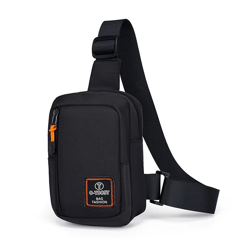 Men Sports Chest Bags Shoulder Body Bag Oxford Fashion Man Side Sling Crossbody Bag For Male Casual Handbag Travel Phone Bag