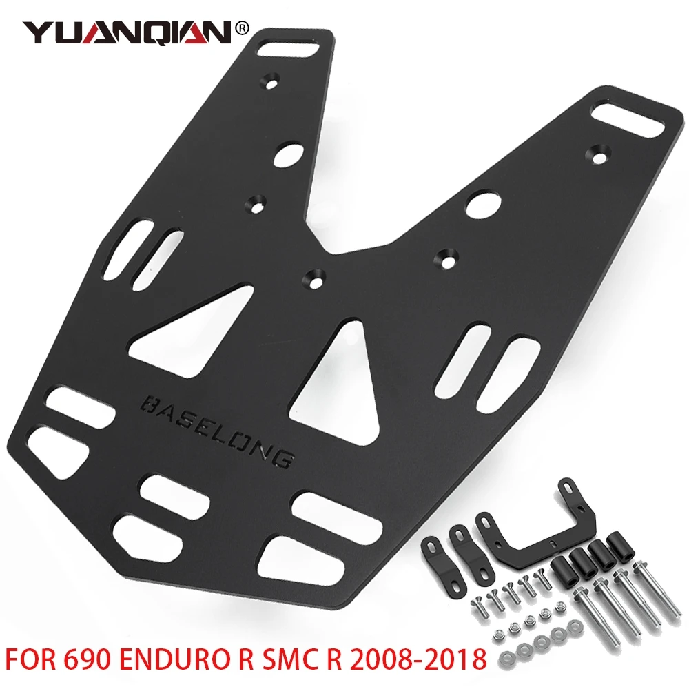 For 690 Enduro R SMC R 2019-2023 2022 2021 2020 Motorcycle Aluminum Rear Luggage Rack Cargo Rack 690ENDURO R 690SMC R 2008-2018