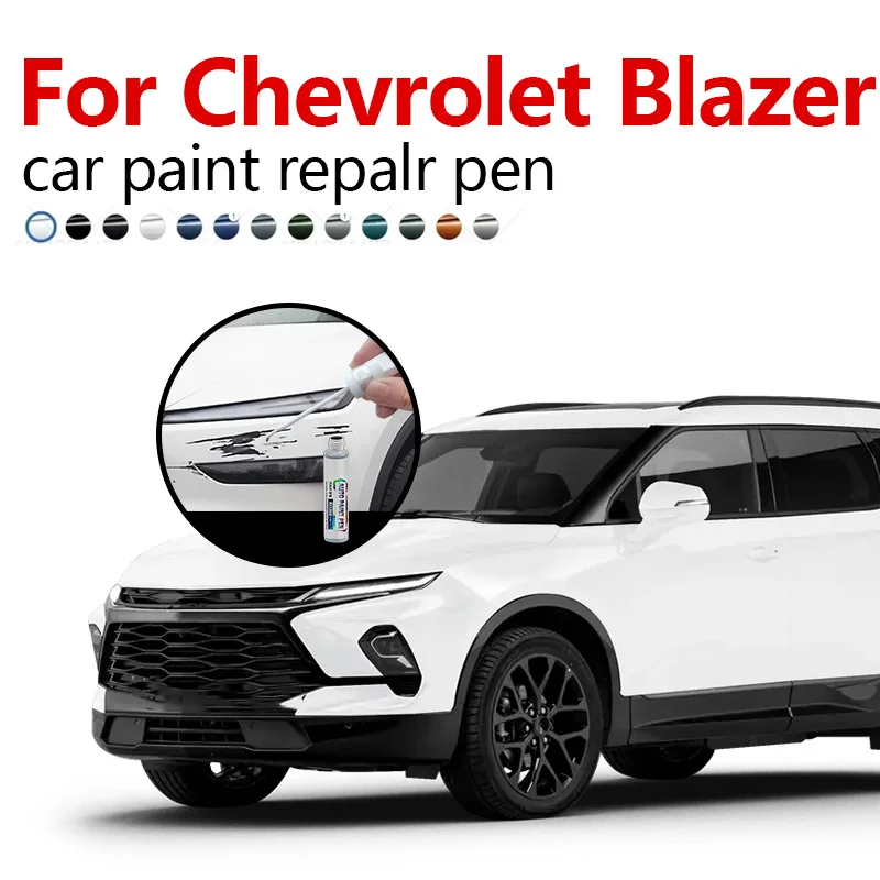

Ручка для ремонта краски, средство для удаления царапин, автоаксессуары «сделай сам», для Chevrolet Blazer 2009-2025 C1XX Ultium BEV3, черный, белый, синий