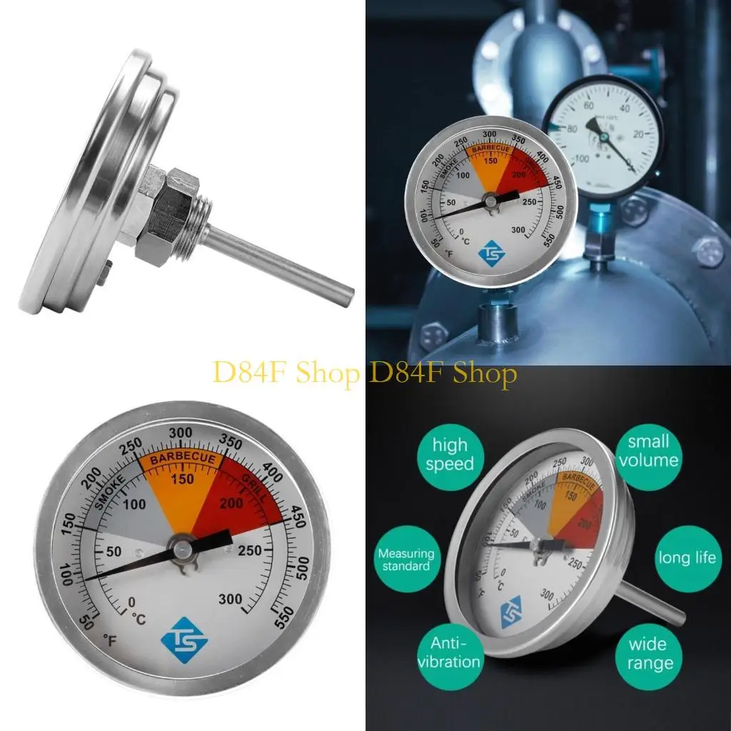 

D84F Термометры из нержавеющей стали 0-300 ℃/50-550 ℉ 1/2NP
