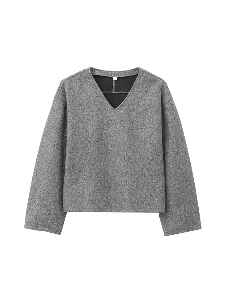 Lente nieuwe collectie dames Faion Sweatshirt V-Ne Fce hoodie en wijde pijpen broek lange Sve lange broek set