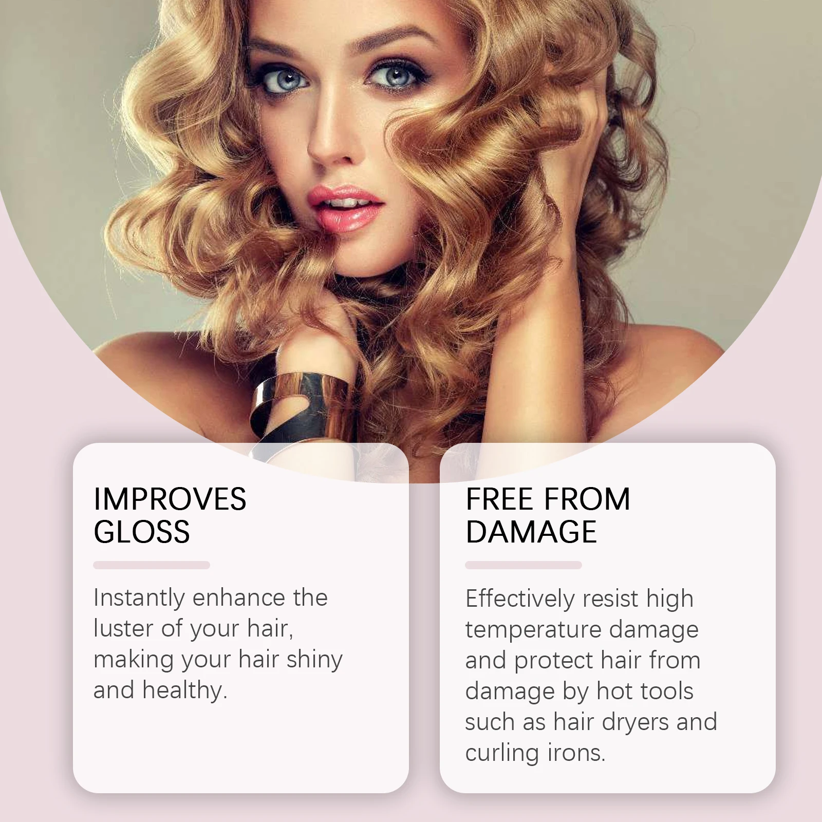 كريم تعزيز التجعيد للشعر المتموج والمجعد كريم تصفيف الشعر المرطب بلسم ترتد للشعر الجاف المجعد 50 مل