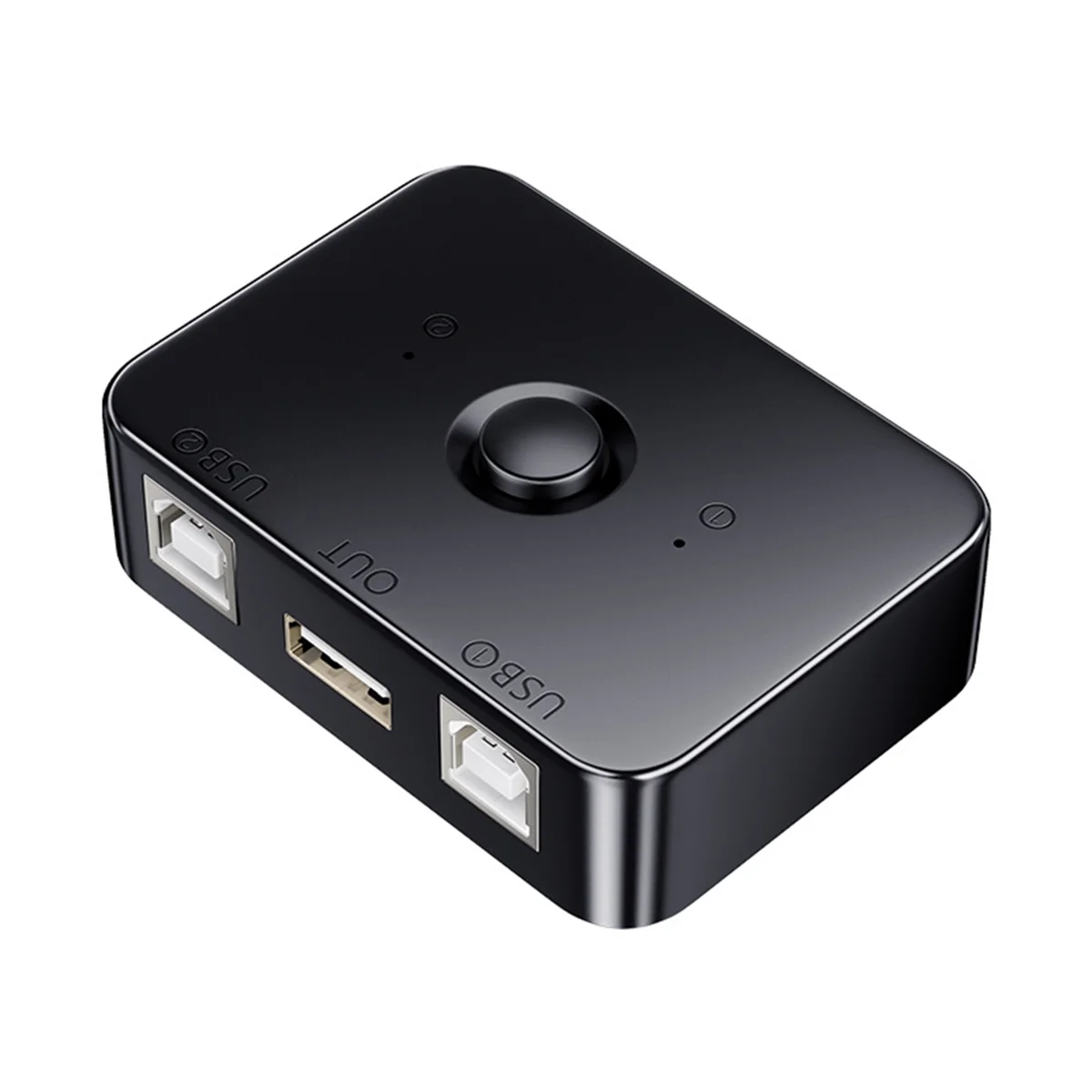 

USB Printer Sharer Device 2 Ports USB2.0 Selector Printer Sharing Peripheral for Printer USB Splitter Sharing Printer