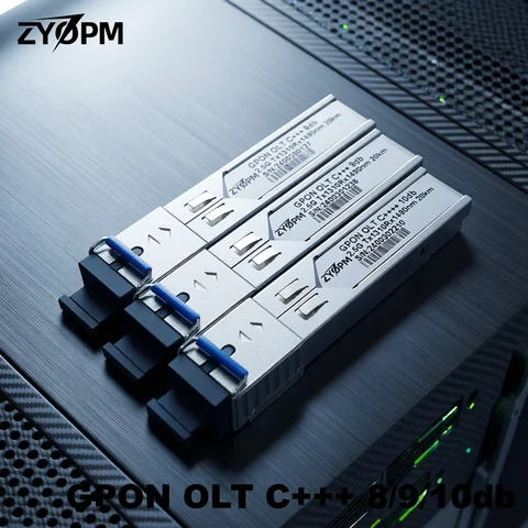 GPON OLT C+++,High Power 8/9/10dbm,SC Port,2.5G/1.25G 1490TX/1310RX,PON Module,DDM,for ZTE FIBERHOME BDCOM HIOSO VSOL  and More