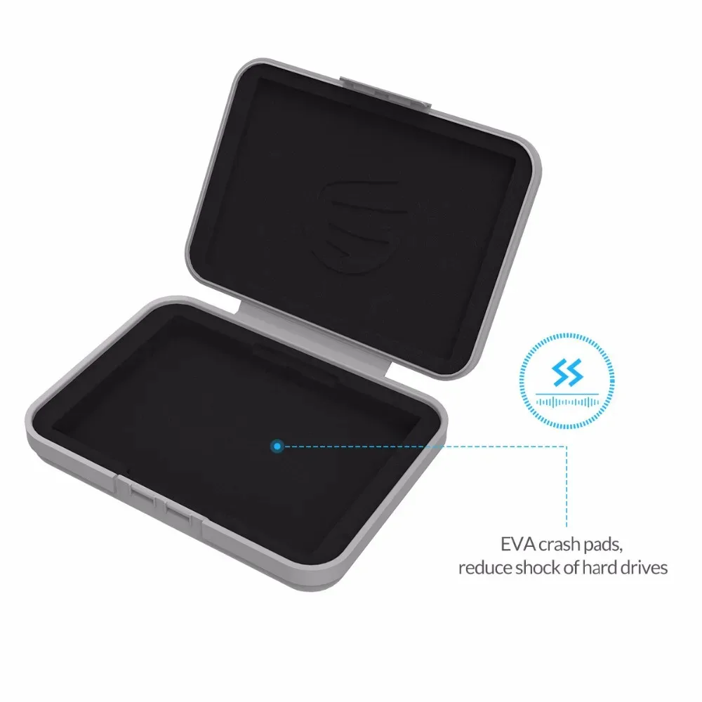 ORICO 3.5" inch HDD Protective Case SATA Protector Storage Box Dust-proof Waterproof HD Bag Portable Caddy Hard Drive Cover