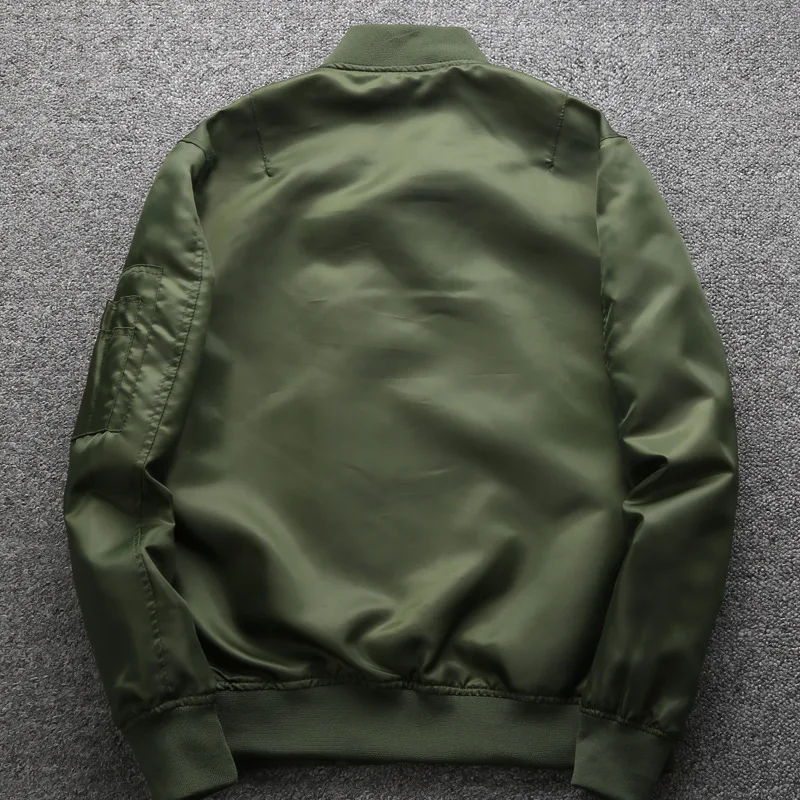 Men MA1 Jacket Autumn Quality Outdoor Windproof Waterproof Coat Male Bomber Flight Jackets