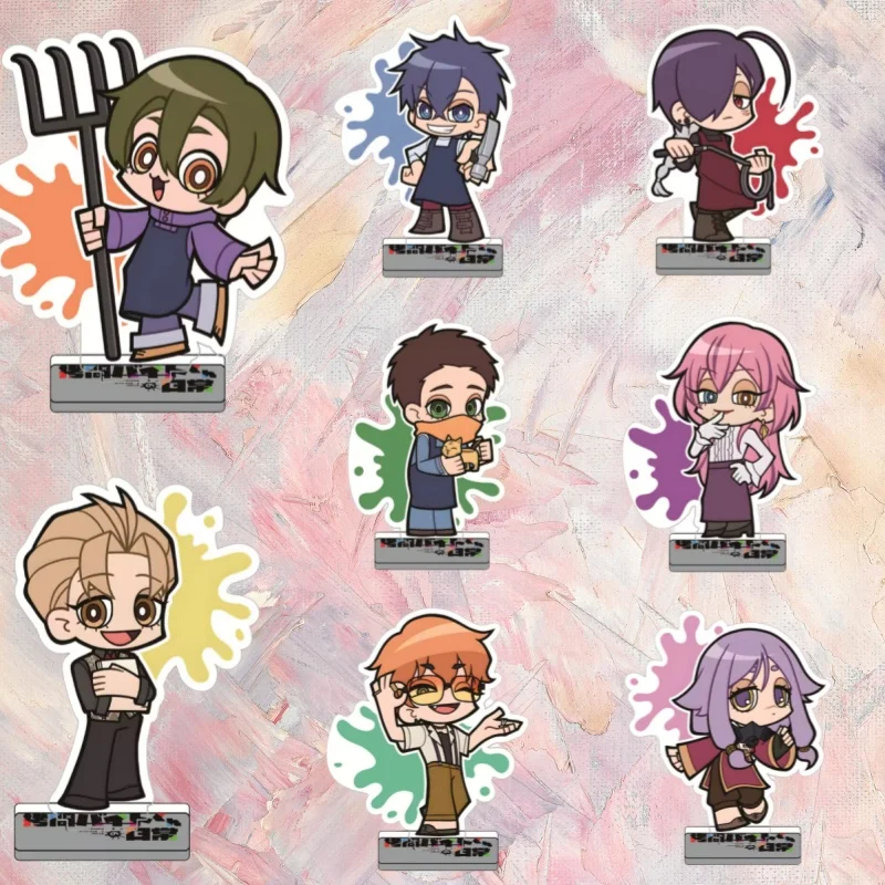 10Cm Anime Acrylic Standee for Jjk Choso Nanami Kento Megumi Fushiguro Job Theme Style Desktop Ornament Collectible Present