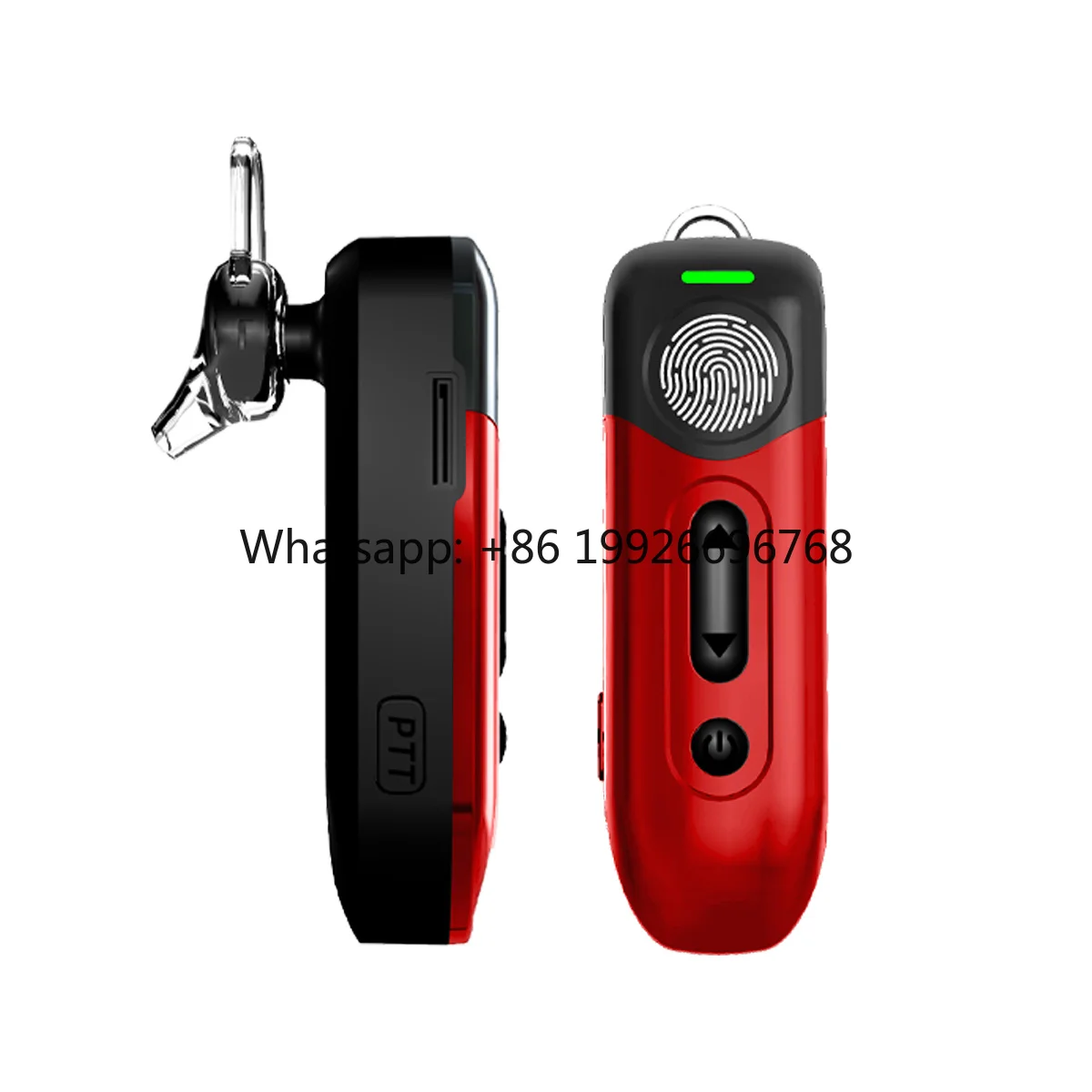 

Mini Wireless 4G POC Type Cell Mounted Walkie Talkie with 100 Km Range Ear Hook Design for Restaurant Use