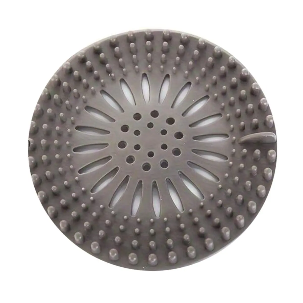 A56K Silicone Floor Drain Cover, Anti-Blocking Hair Catcher, Sewer Filter, Strong Adsorption Sink for Bathroom and Kitchen B