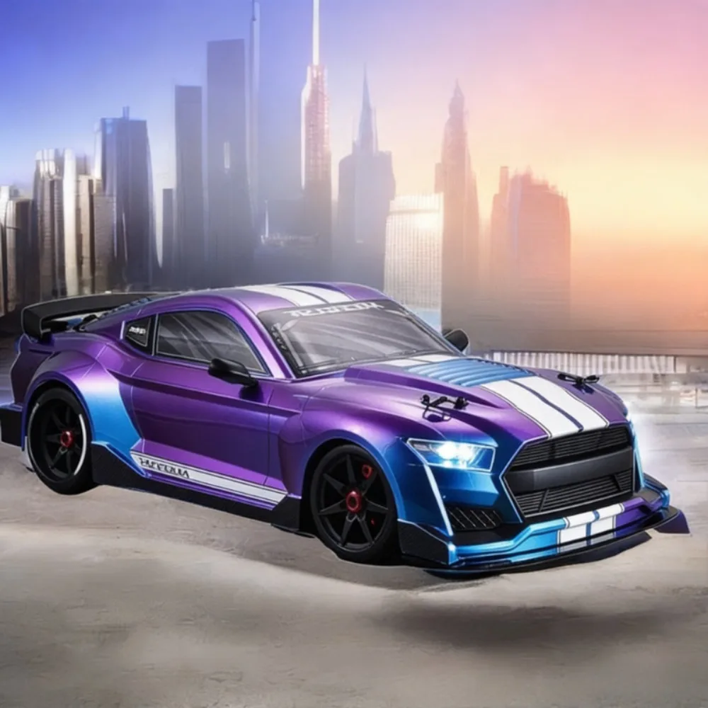 1/7 Scale Remote Control Electric Model Car  GT High-Speed ​​Brushless Toy Car  Supercar Model  Boy's Toy Gift