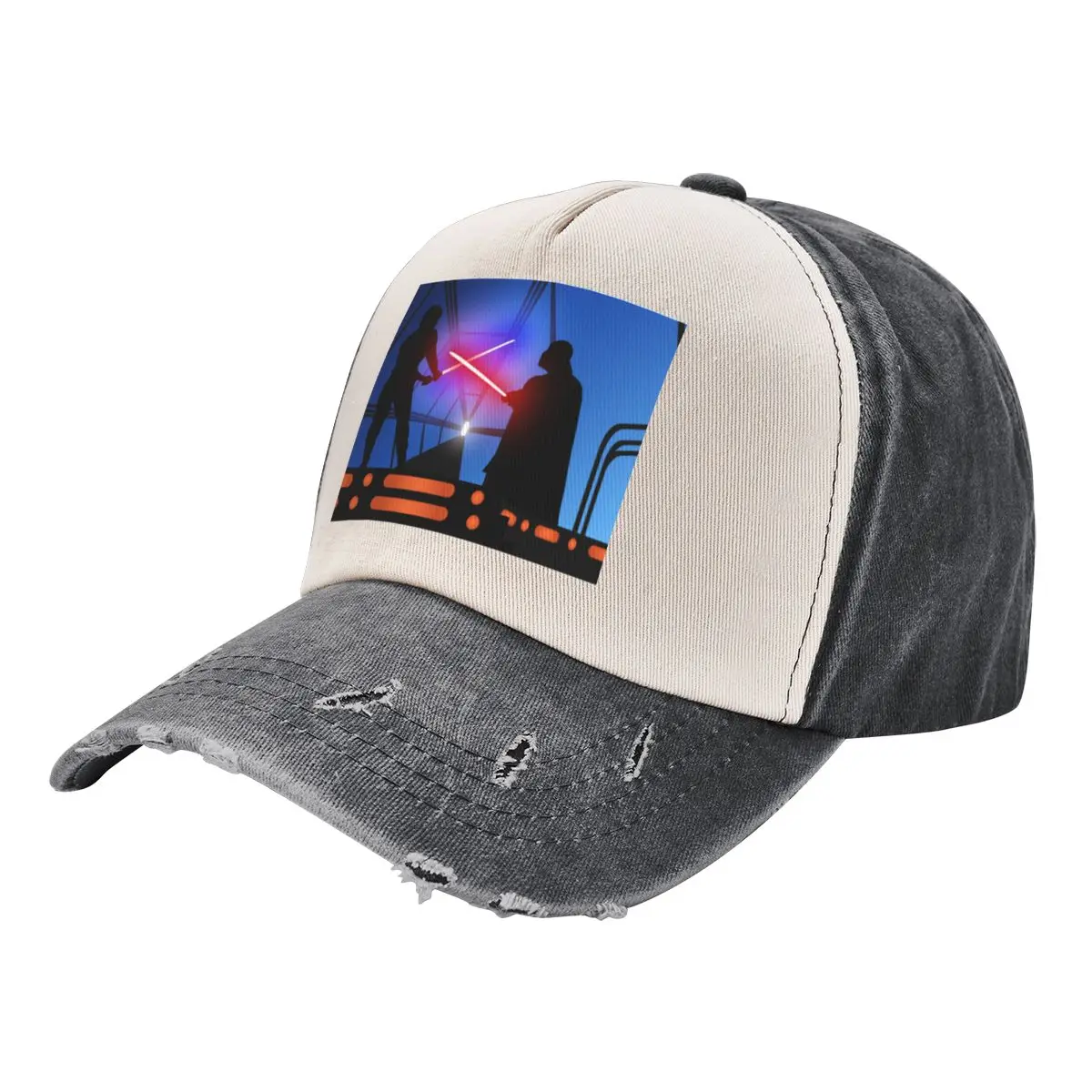 

Luke vs Vader on Bespin Baseball Cap Golf Luxury Man Hat Women's Beach Outlet Men's