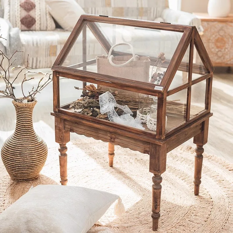 

Стеклянный шкаф-витрина, шкаф для фигурок, ювелирные изделия из нефрита, антикварный дисплей из цельного дерева, косметика, дисплей для духов