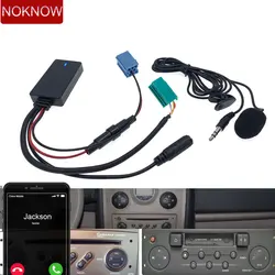 Car Bluetooth Audio AUX Cable Microphone Handsfree Adapter for Renault Clio Espace Kangoo Laguna Megane 2 Update List 2005-2011