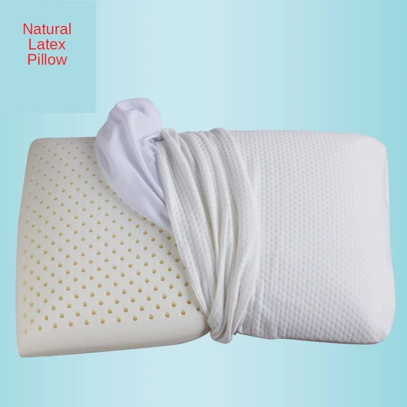 

Cervical Pillow 90% Natural Latex Bread Pillow Bedroom Bedding Ergonomic Orthopedic Prevent Neck Pain Pillow for Side Back