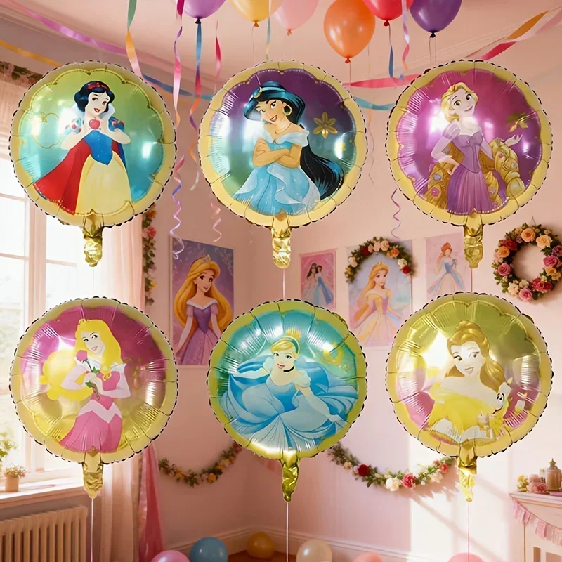Disney Princess Series DIY Balloons, Birthday Party Decorations, Wedding Supplie, Celebration Event Photo Props Balloons.