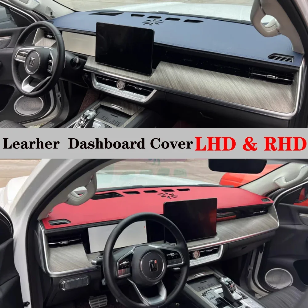 

Коврик для приборной панели, чехол из искусственной кожи, солнцезащитный козырек, анти-УФ-ковер, автомобильные аксессуары для GWM Tank 500 Great Wall WEY 2022 2023 2024