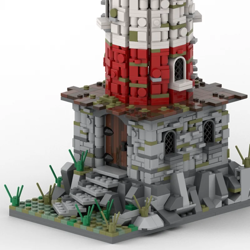 1632 Pieces Model Building Blocks Set – Coastal Lighthouse – Seaside Tower with Detailed Architecture