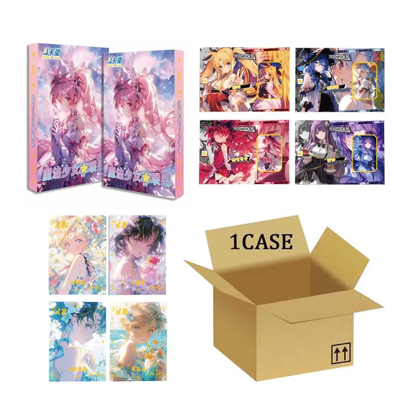 

Wholesales Magical Girl Collection Card Booster Box Couple Rare Limited High-end Standing Table Game Playing Trading Cards